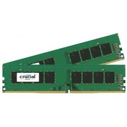   Crucial 16 GB (2x8GB) DDR4 2400 MHz (CT2K8G4DFS824A)