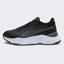   PUMA Женские кроссовки  Cassia 39391201 37 (4UK) 23 см  Black-Shadow Gray-Rose Gold (4065454931498)