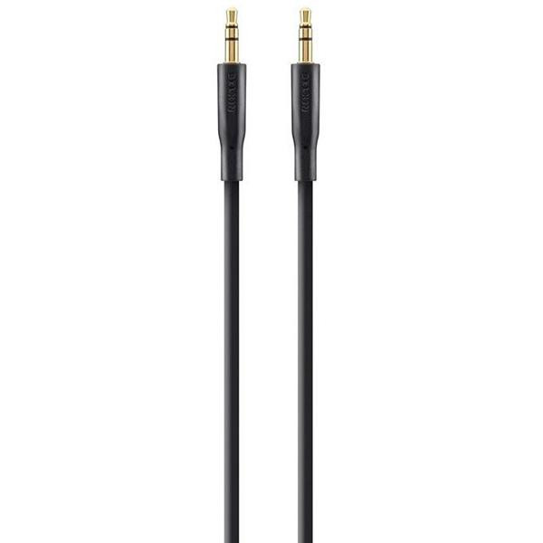 Belkin Кабель miniJack/AUX Belkin jack 3.5(M)-jack 3.5(M) F3Y117BT2M - зображення 1