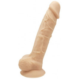   Dream toys Real Love Premium Silicone Dildo 7 с мошонкой, телесный (8719632676195)