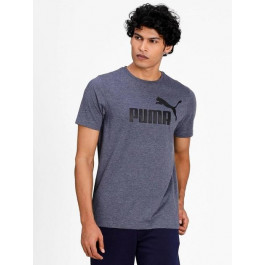   PUMA Футболка  Ess Heather Tee 58673606 M Peacoat (4063697404786)