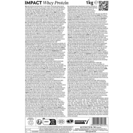   MyProtein Impact Whey Protein 1000 g /40 servings/ Vanilla