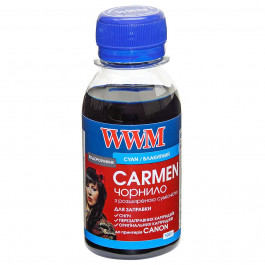   WWM Чернила Carmen Canon №38/ 56/ 8/ 94/ BCI-3eY/ BCI-6Y 100г Cyan Водораств. CU/C-2