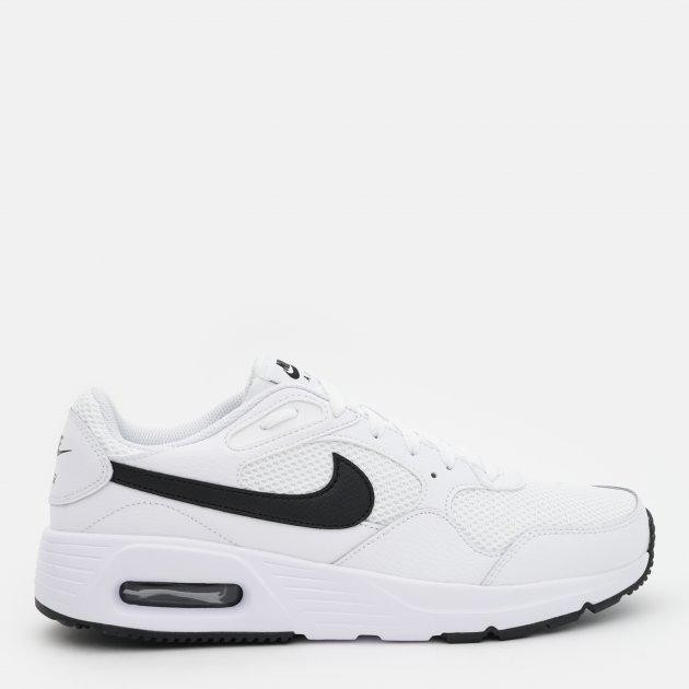 Nike Чоловічі кросівки  Air Max Sc CW4555-102 45 (11US) 29 см White/Black-White (194956864196) - зображення 1