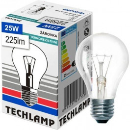   Techlamp Лампа накаливания A55 25 Вт E27 230 В прозрачная (8595557031758)