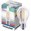 Techlamp LED Classic A60 10 Вт E27 4000 К 220 В прозрачная (8595557072959) - зображення 1