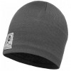 Buff Шапка ® Knitted&Polar Hat Solid Grey Castlerock 113519.929 - зображення 1