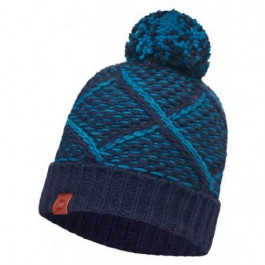   Buff ® Knitted Hat Plaid Medieval Blue 2013.783