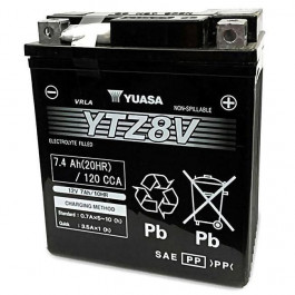   Yuasa 6СТ-7.4 YTZ8V