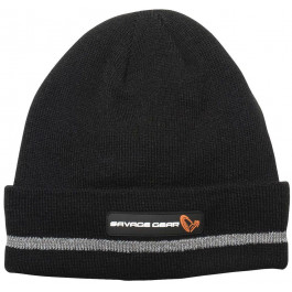   Savage Gear Шапка  Reflex Beanie 18541928 One size Black/Reflex (2218541928013)