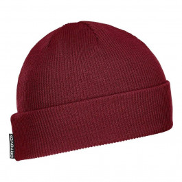   Ortovox Шапка біні чоловіча вовняна  Nicholson Rib Beanie One Size Червона (025.001.0089)