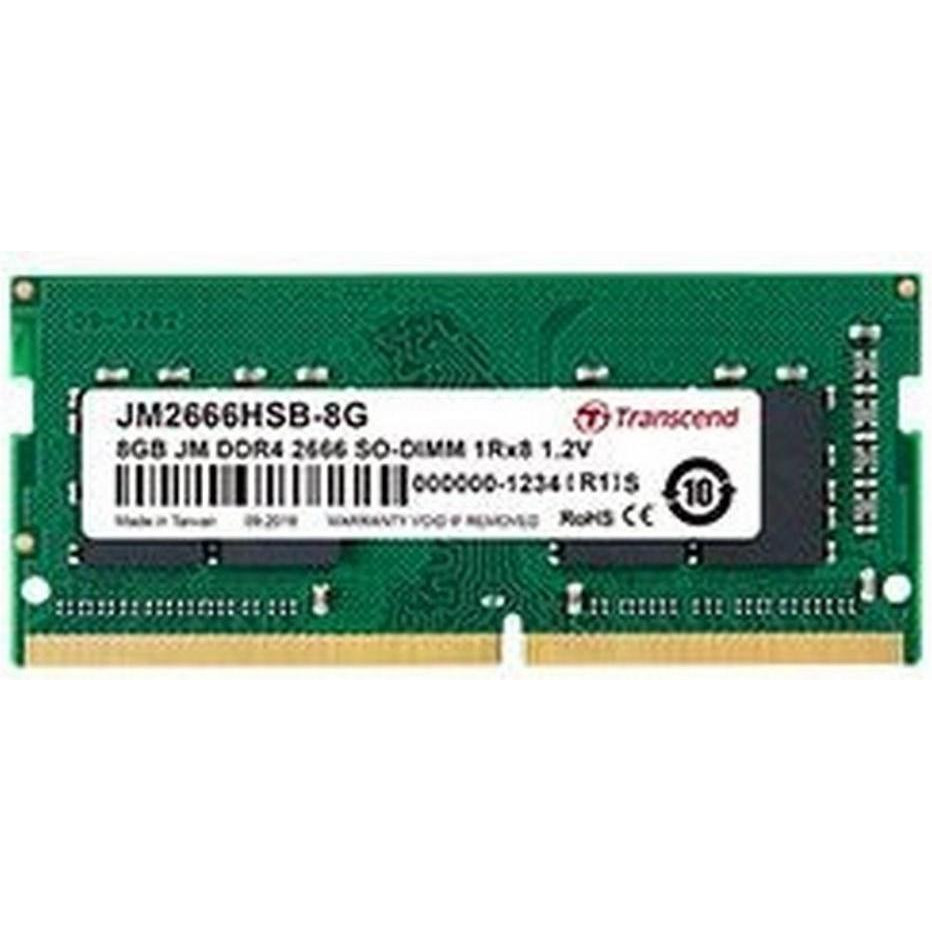 Transcend 16 GB SO-DIMM DDR4 2666 MHz JetRam (JM2666HSE-16G) - зображення 1