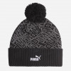 PUMA Шапка  Ess Pom Beanie 02546901 One size Чорна (4067981497805) - зображення 1