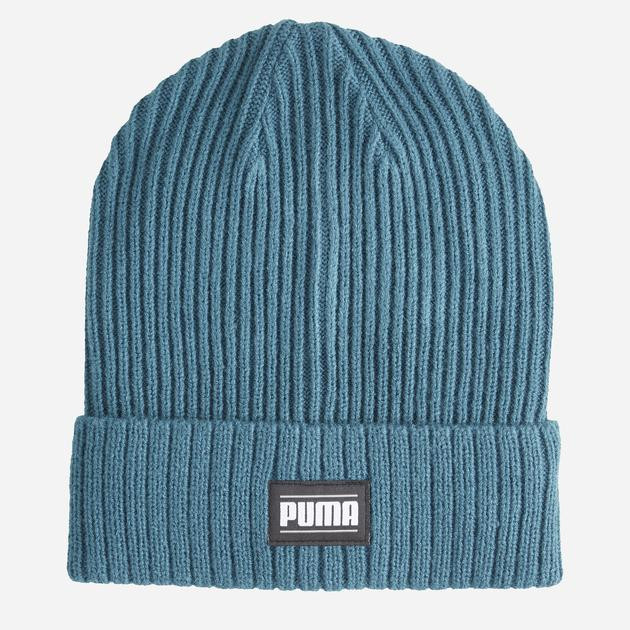 PUMA Шапка  Ribbed Classic Cuff Beanie 02403811 One size Зелена (4067981509188) - зображення 1