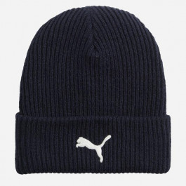   PUMA Шапка  Classics Elevated Beanie 02549502 One size Темно-синя (4067981499304)