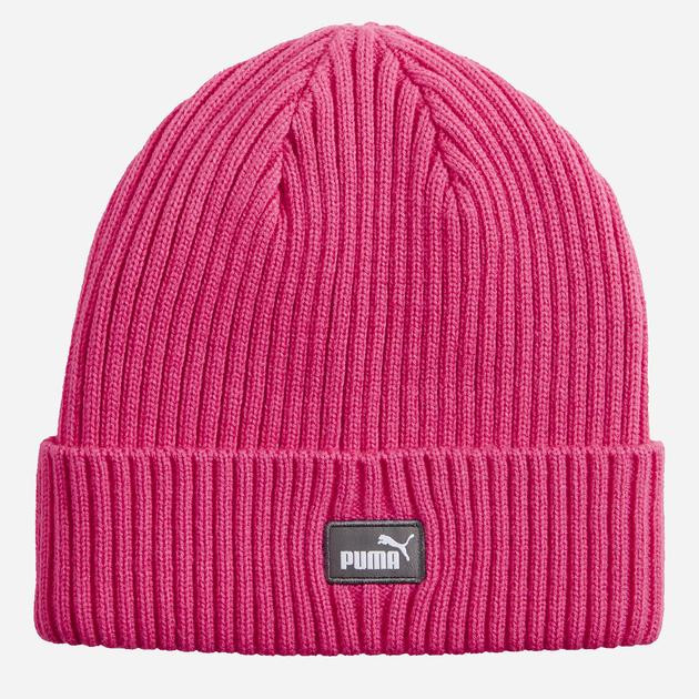 PUMA Шапка жіноча  Classic Cuff Beanie 02482606 One size Рожева (4067981508228) - зображення 1