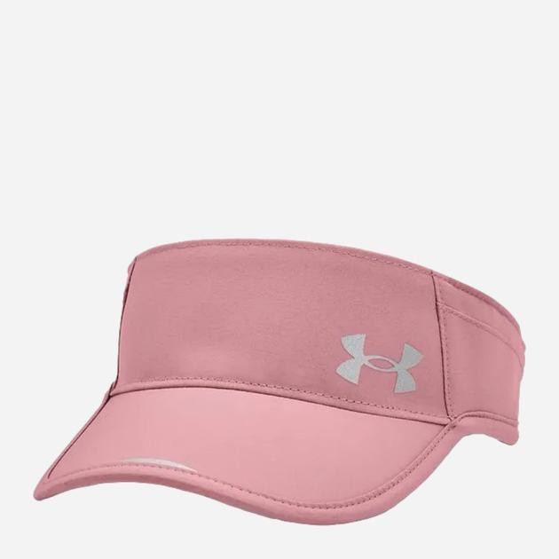 Under Armour Козирок жіночий  Isochill Launch Run Visor 1361543-697 One Size Рожевий (196040310992) - зображення 1