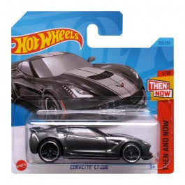   Hot Wheels Corvette C7 Z06 Then And Now 1:64 HKJ40 Grey