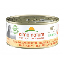   Almo Nature HFC Natural Adult Cat Tuna Shrimp 150 г (5128H)