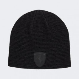   PUMA Шапка  Ferrari Style Beanie 02554501 One size Чорна (4067981502837)