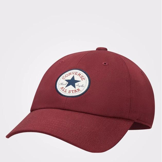 Converse Кепка  Tipoff Baseball Cap Mpu Cherry Daze 10022134-607 One Size Бордова (194434680898) - зображення 1