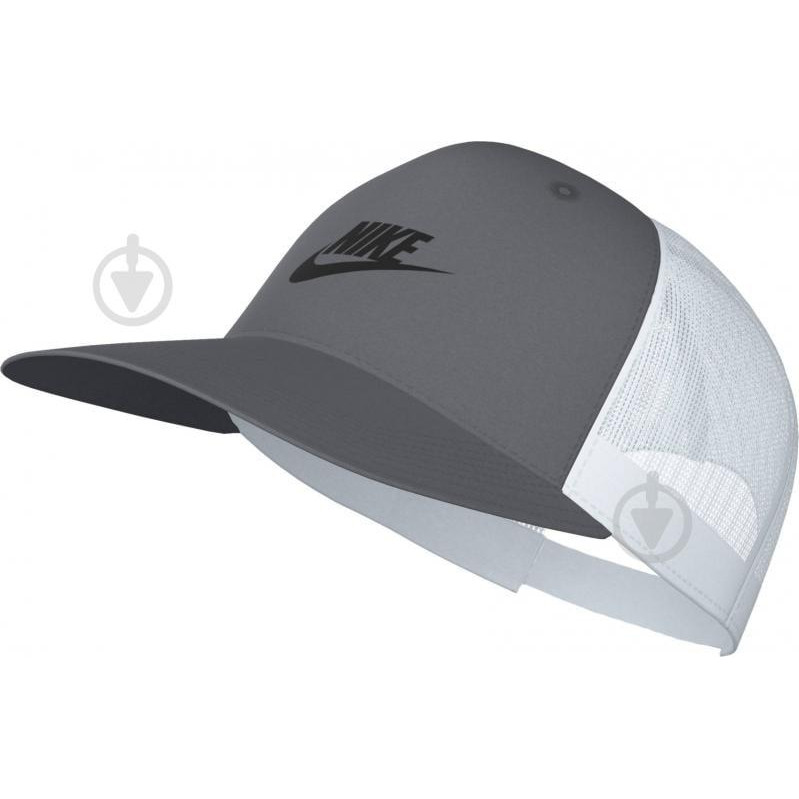 Nike Кепка літня  DFCLUB CAP AB FL FB5378-084 S/M Димчастий сірий/Білий/Чорний (0196606813554) - зображення 1