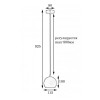 MSK Electric Core D-115mm под лампу GU-10 NL 6580 BK (616742) - зображення 2