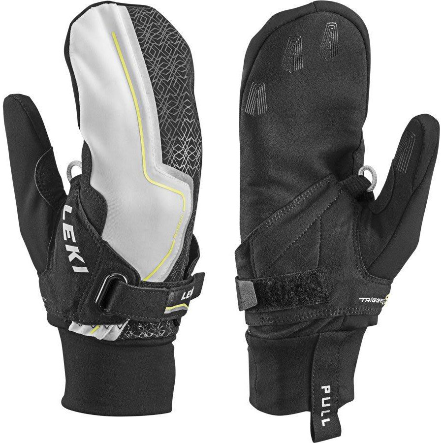 Leki Рукавиці  Nordic Cruise Shark Lady Mitt 7 Black-White-Yellow (1052-632 85222 070) - зображення 1