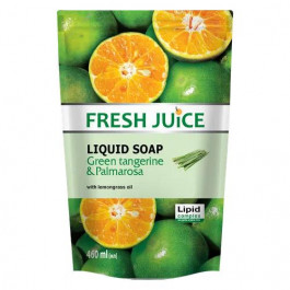   Fresh Juice Гель-мыло  дой-пак Green Tangerine&Palmarosa 460 мл (4823015937200)