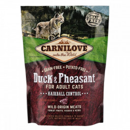   Carnilove Duck & Pheasant Hairball Controll 0,4 кг (170191/2355)