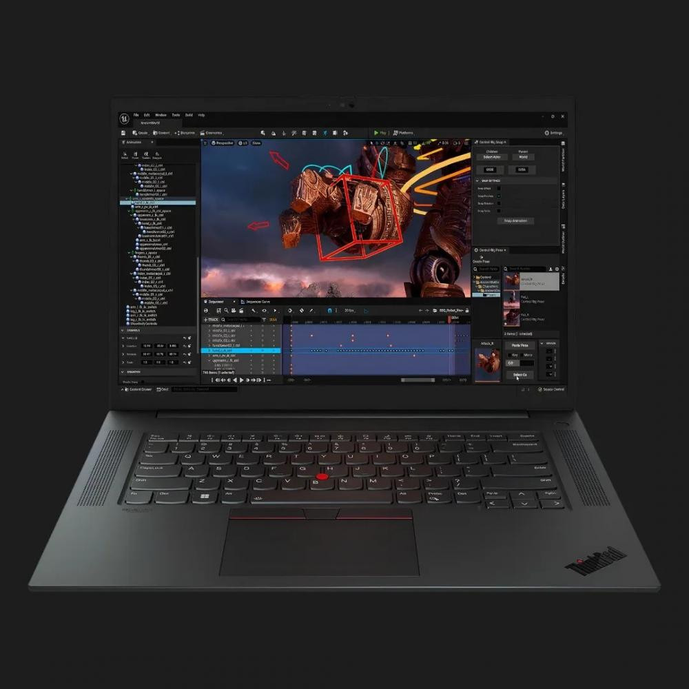 Lenovo ThinkPad P1 Gen 6 Black (21FV002UUS) - зображення 1