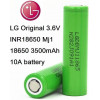 LG 18650 3500 mAh Li-Ion 1шт Green (INR18650MJ1) - зображення 1