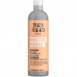   Tigi Шампунь  Bed Head Moisture Maniac Shampoo Безсульфатний для сухого волосся 750 мл (615908433449)