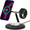 Belkin MagSafe 3in1 Wireless Charger, black (WIZ017VFBK) - зображення 6