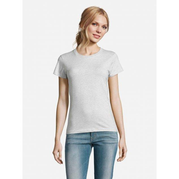 Sol's Футболка  Pioneer Women Organic Cotton 03579300 L Светло-серая (3609371058398) - зображення 1