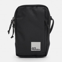   Jack Wolfskin Сумка крос-боді через плече чоловіча тканинна  Konya Bag 8007821-6000 Чорна (4064993997040)