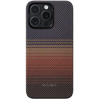 Pitaka MagEZ Case 4 Twill 1500D Black/Grey for iPhone 15 (KI1501) - зображення 1