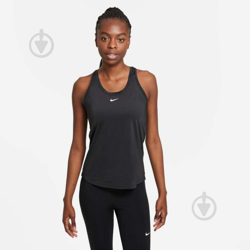 Nike Спортивная майка  W Nk One Df Slim Tank DD0623-010 XS (195239673771) - зображення 1