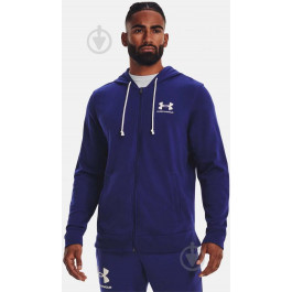   Under Armour Толстовка на блискавці чоловіча  Rival Terry Lc Fz-Blu 1370409-468 S Синя (196040084800)