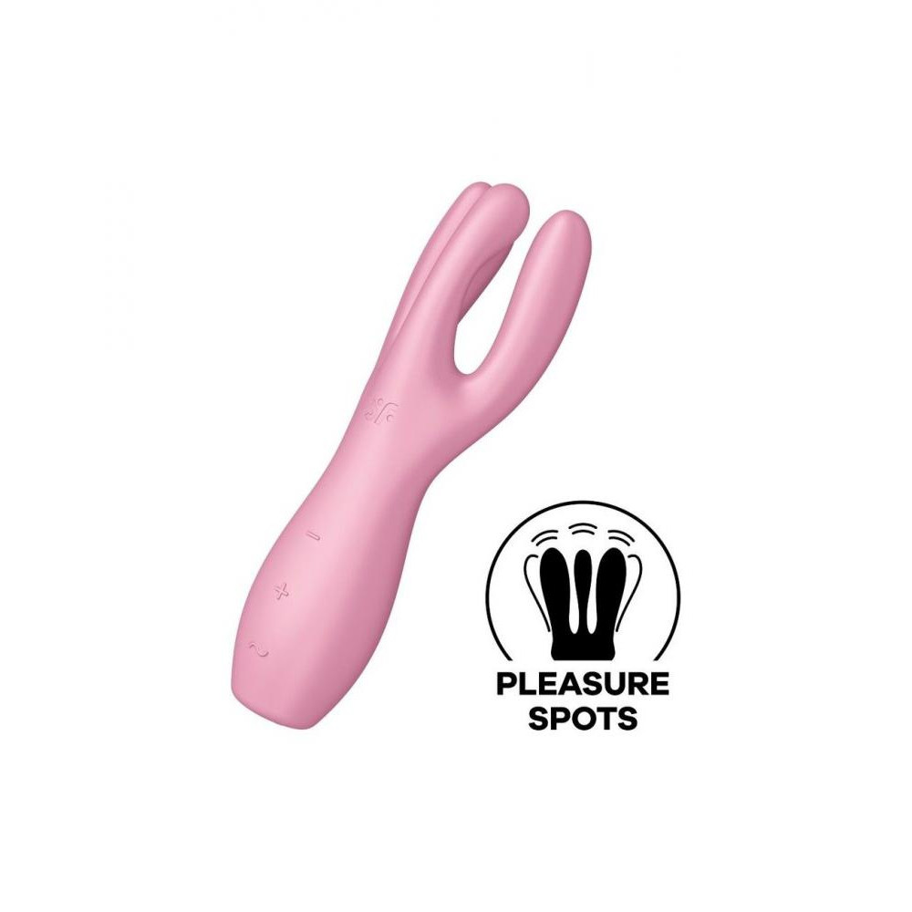 Satisfyer Threesome 3 Pink (SO6101) - зображення 1