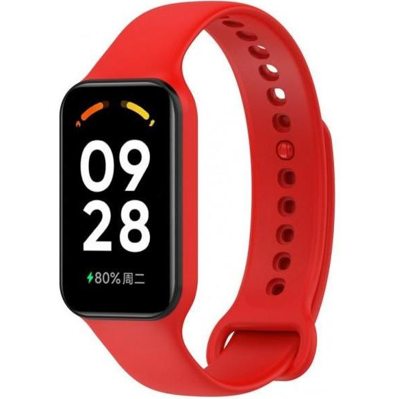 ArmorStandart Ремінець  для Xiaomi Mi Band 8 Active/Redmi Smart Band 2 Red - зображення 1