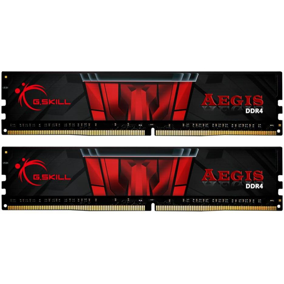 G.Skill 32 GB (2x16GB) DDR4 2666 MHz Aegis (F4-2666C19D-32GIS) - зображення 1