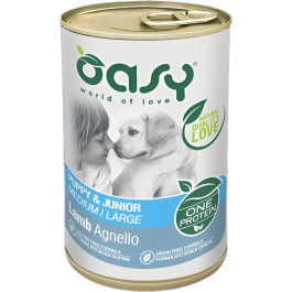   OASY One Protein Formula Puppy & Junior Medium/Large з ягням 400 г (8053017344485)