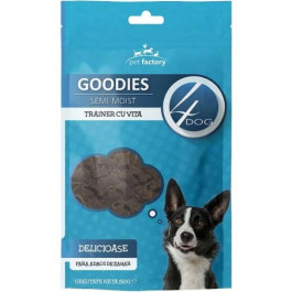   4Dog Goodies м'які кісточки для тренування зі смаком яловичини 150 г (5949060219913)