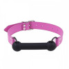 DS Fetish Кляп Silicone Luxury Fetish, Pink & Black (F61254) - зображення 1