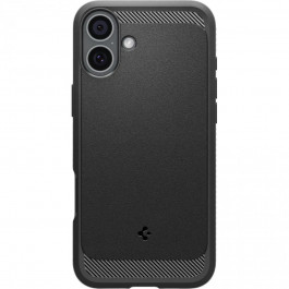   Spigen iPhone 16 Rugged Armor with MagFit Matte Black (ACS08214)