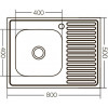 Zerix Z8050L-06-160E Satin - зображення 2