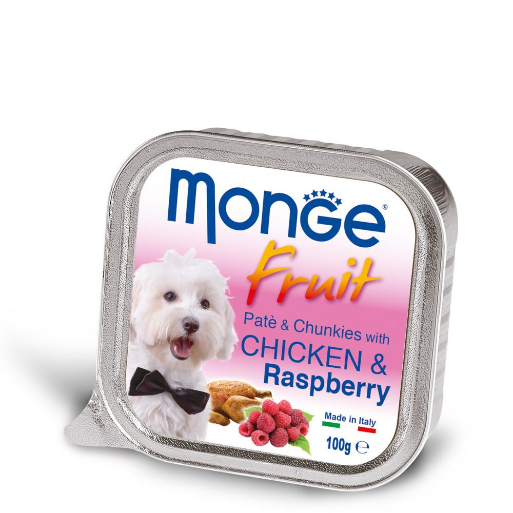 Monge Fruit Chicken & Raspberry 100 г (70013215) - зображення 1