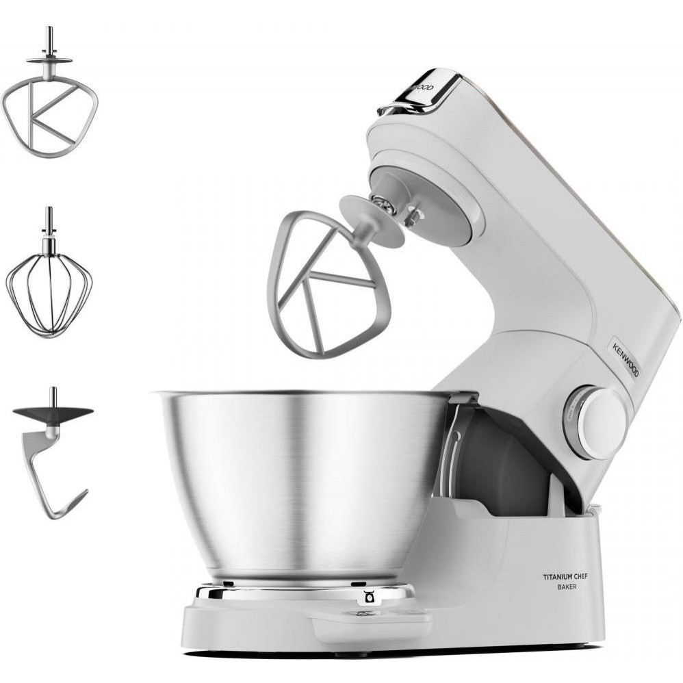 Kenwood Titanium Chef Baker White XL KVL65.001WH - зображення 1