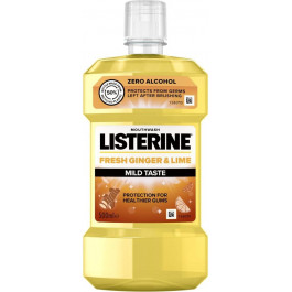   Listerine Ополіскувач для ротової порожнини  Свіжість імбиру та лайма, 500мл